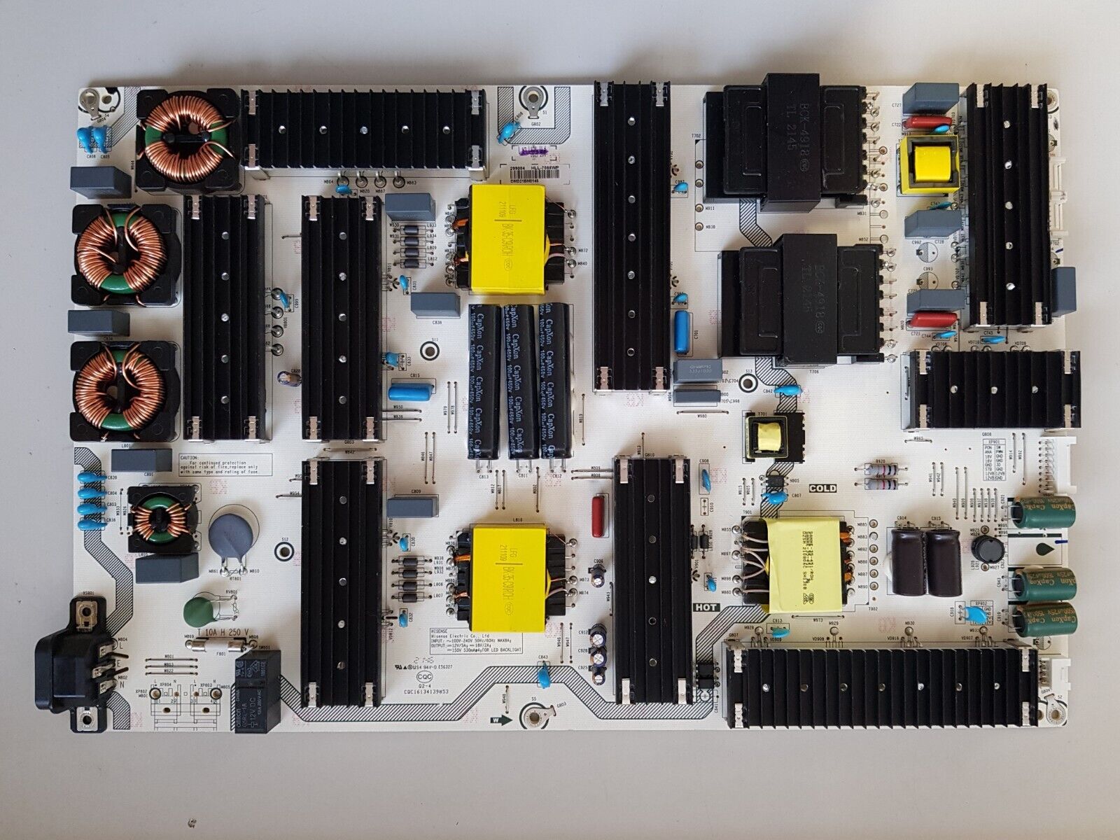 GENUINE HISENSE 85A7G POWER SUPPLY BOARD RSAG7.820.9827 HLL-7085WP 299004
