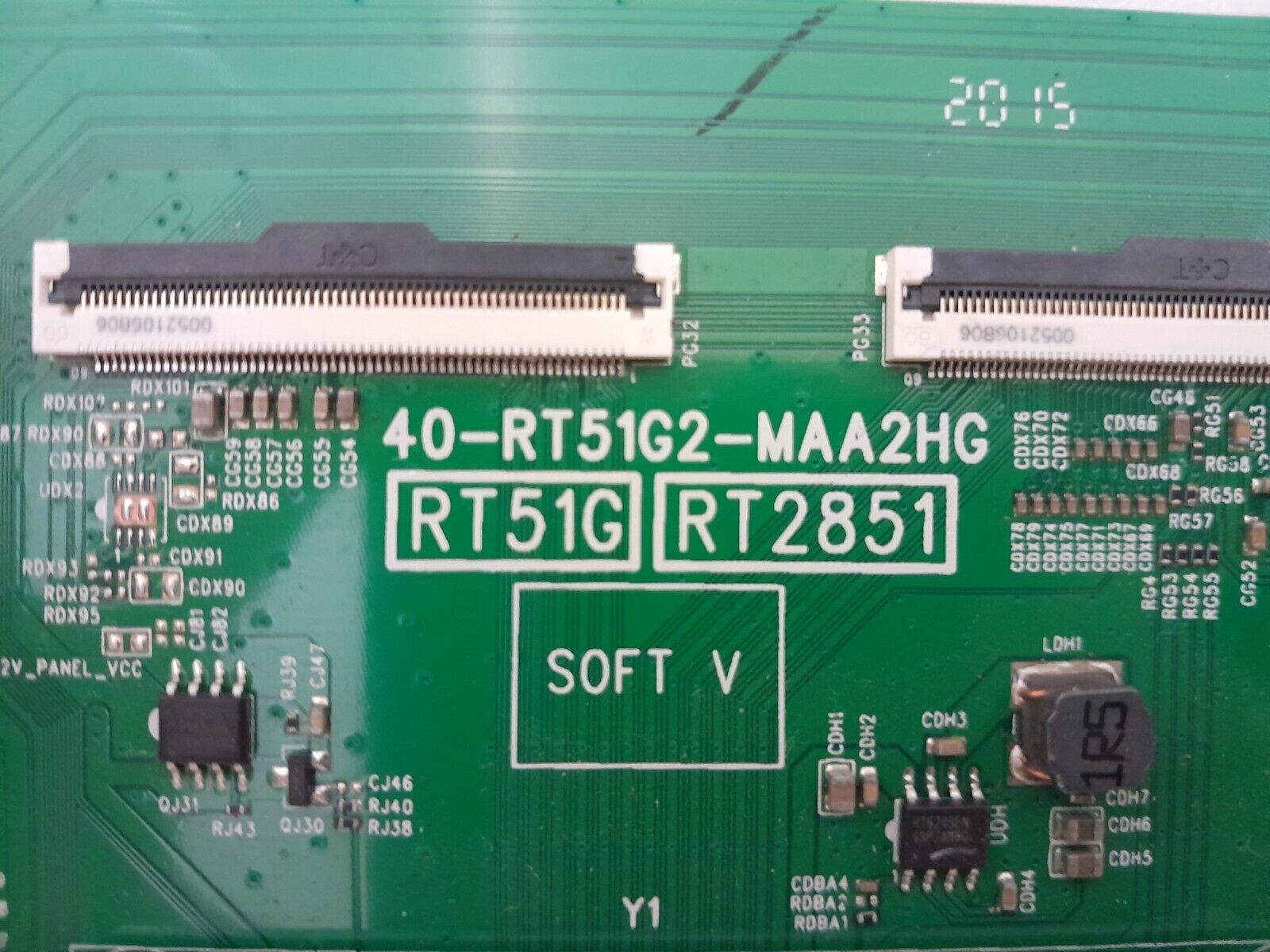 GENUINE TCL 55P715 MAIN BOARD 40-RT51G2-MAA2HG 08-CS55TML-LC440AA V8-R851T02-LF1