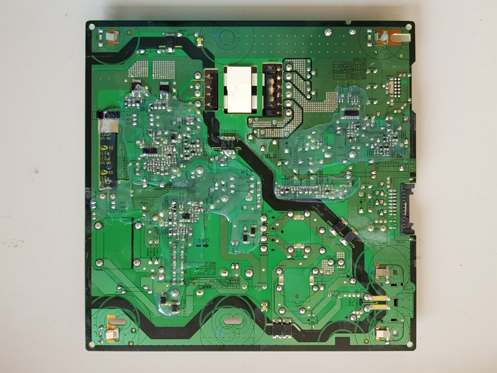 GENUINE SAMSUNG UA55RU7100 POWER SUPPLY BOARD BN44-00932N L55E7_RSM