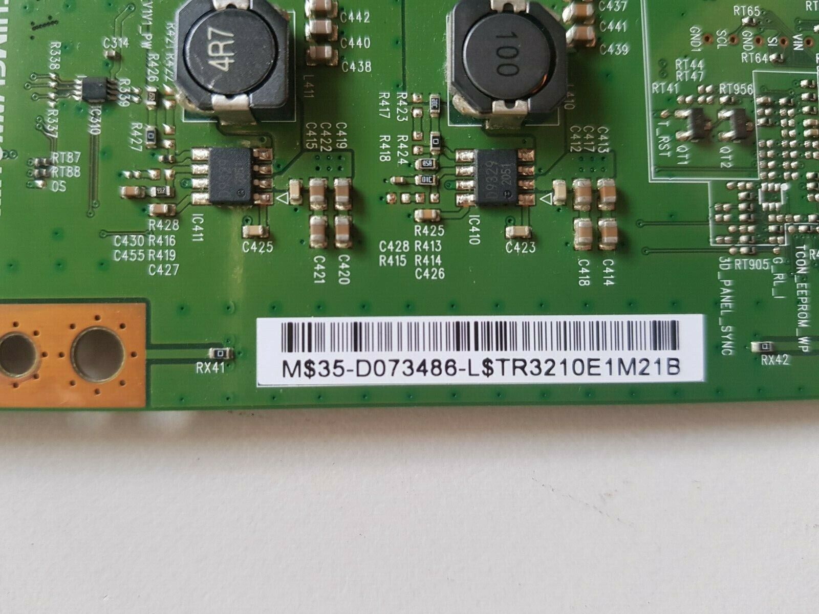 GENUINE SAMSUNG UA55ES6800 (Version CD01) T-CON BOARD BN96-21636A V460HK2-CPS1
