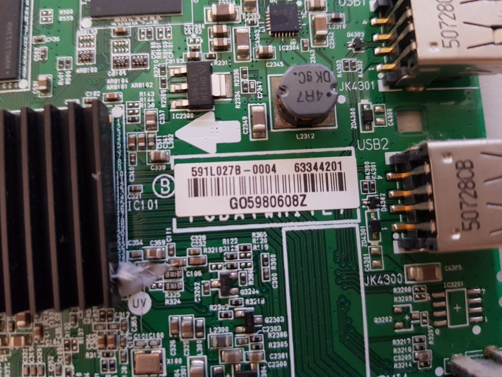 GENUINE LG 49LF5900  -TB.AAUYLH MAIN BOARD  EBR63344201