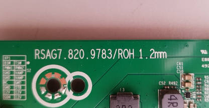 GENUINE HISENSE 50S8 MAIN BOARD RSAG7.820.9783 HA50A6801FUWT