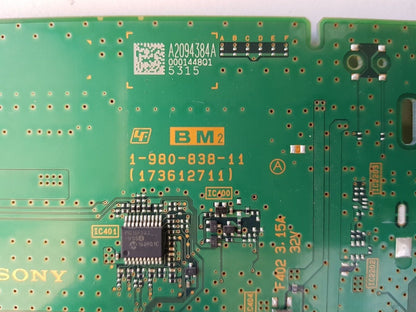 GENUINE SONY 65Z9D MAIN BOARD 1-980-838-11 173612711 BM2 A2094384A 5315