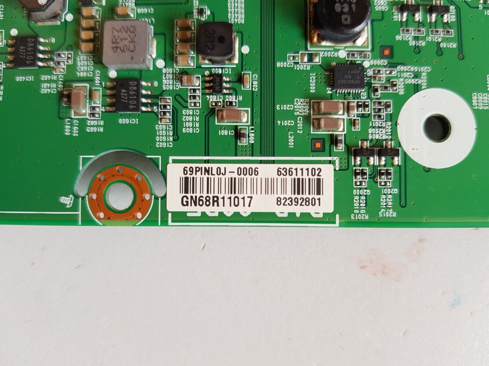 GENUINE LG 60UH652T MAIN BOARD 63611102 82392801 EAX66804605 (1.1)