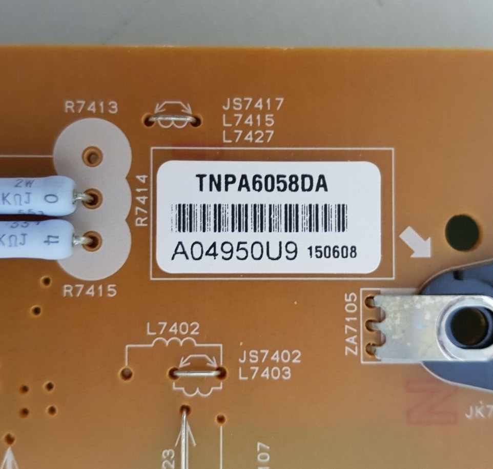 GENUINE PANASONIC TH- 50CX700A POWER SUPPLY BOARD TNPA6058 (1)[P]
