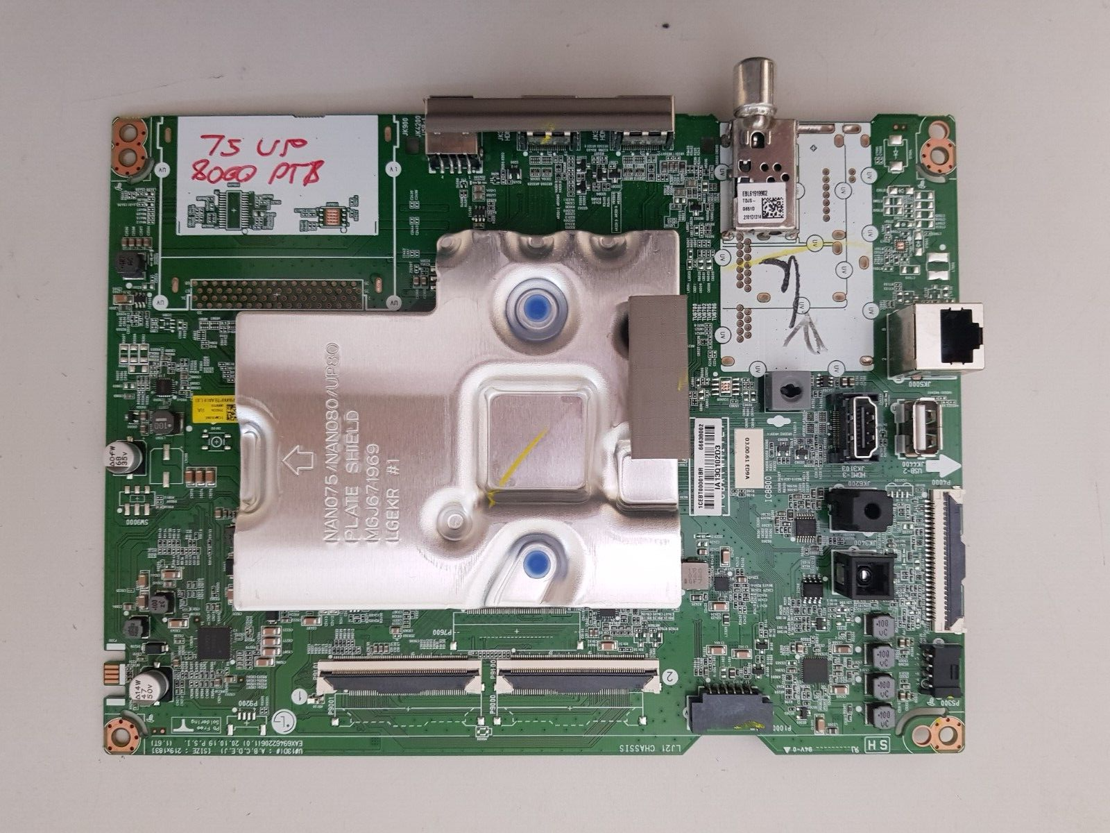 GENUINE LG 75UP8000PTB.AAUFLJD MAIN BOARD 66638002 EAX69462206 (1.0)