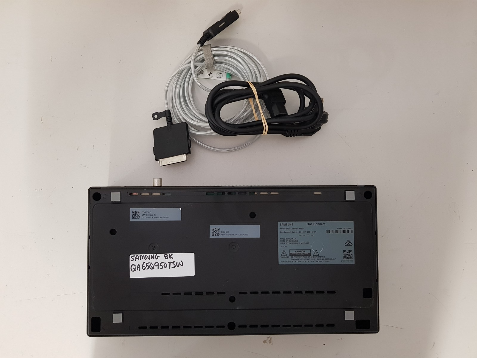 GENUINE SAMSUNG 65Q950T ONE CONNECT BOX & CABLE SOC1005T BN94-15412L BN44-01041A