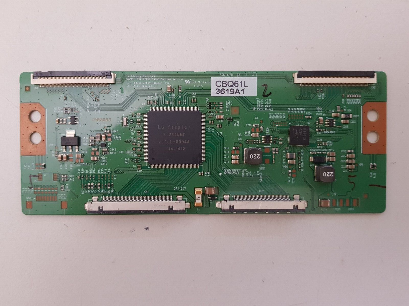 GENUINE LG 65LB7500-TE T-CON BOARD 6871L-3619A 6870C-0484A