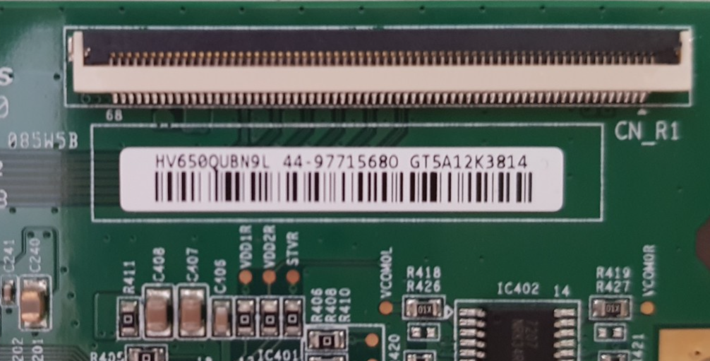 GENUINE SONY KD- 65X80J T-CON BOARD 47_6021321 HV550QUB_N5M_V02 HV650QUBN9L