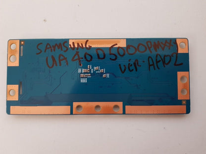GENUINE SAMSUNG UA40D5000PMXXY (VER-AA02) TCON BOARD 31T09-COM T315HW04 VB