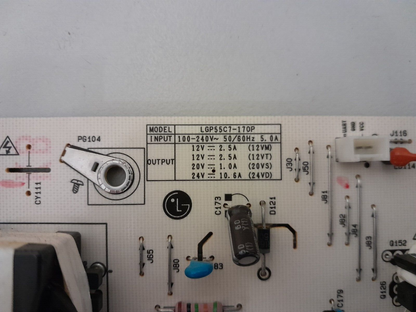 GENUINE LG OLED 55C7T POWER SUPPLY BOARD EAY64510601