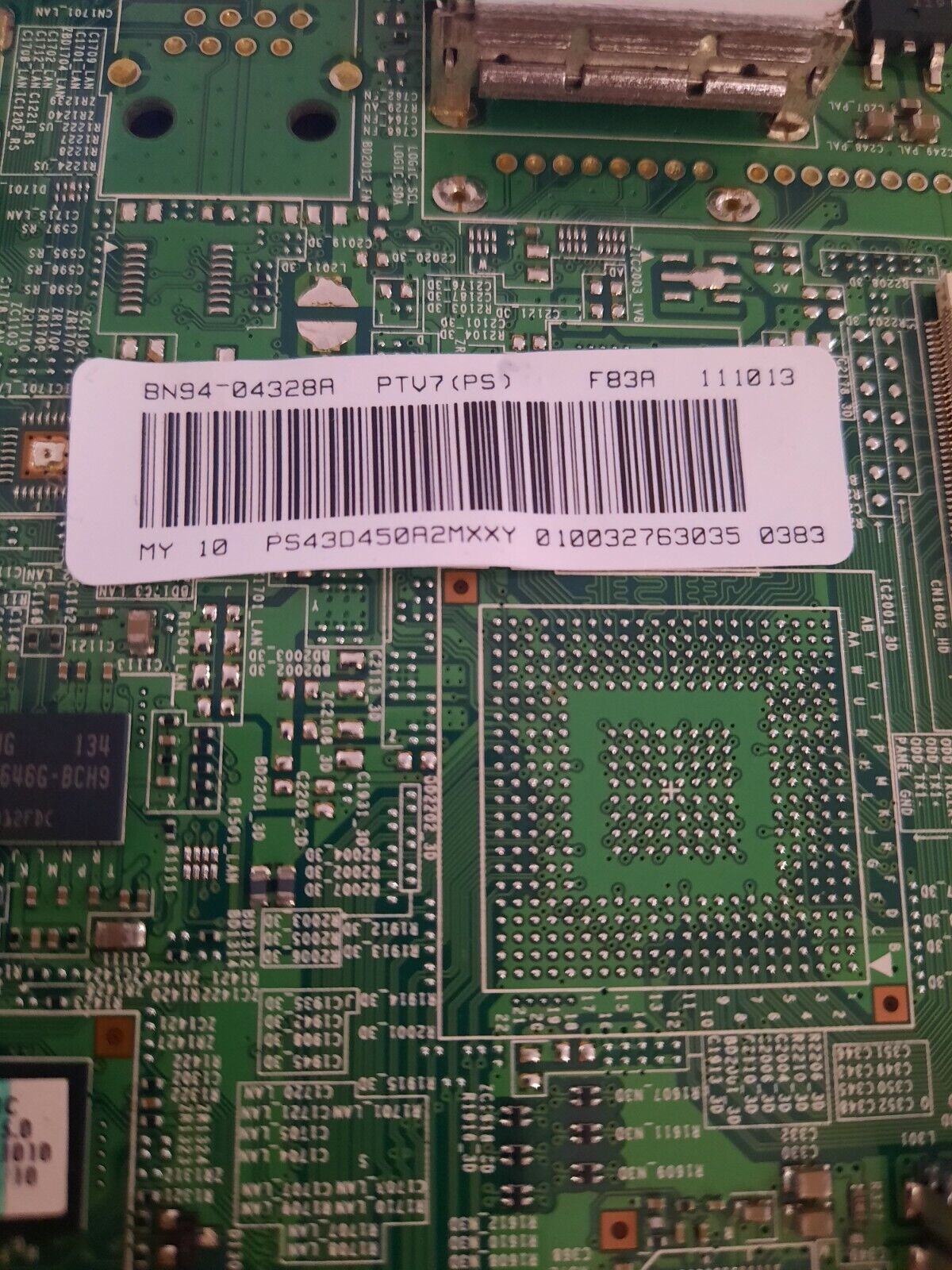GENUINE SAMSUNG PS43D450 Main Board - BN94-04328A BN41-01590B