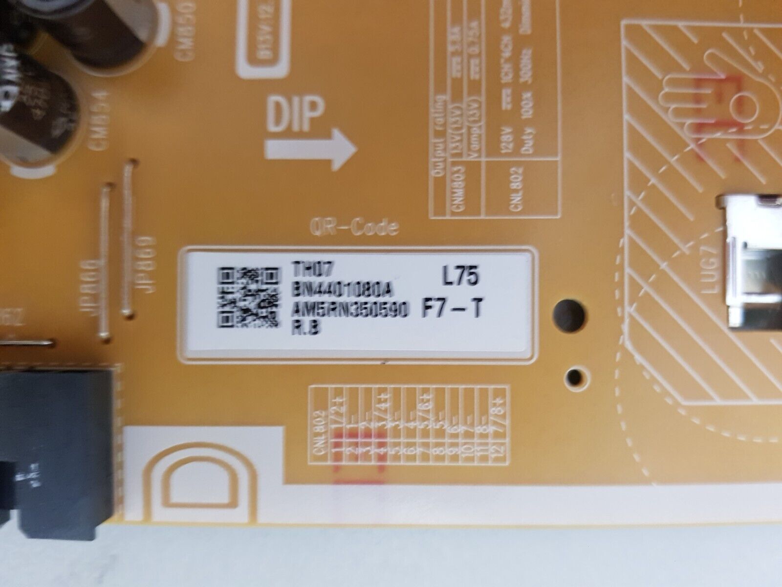 GENUINE SAMSUNG QA75LS03TAW POWER SUPPLY BOARD BN44-01080A L75F7_THS
