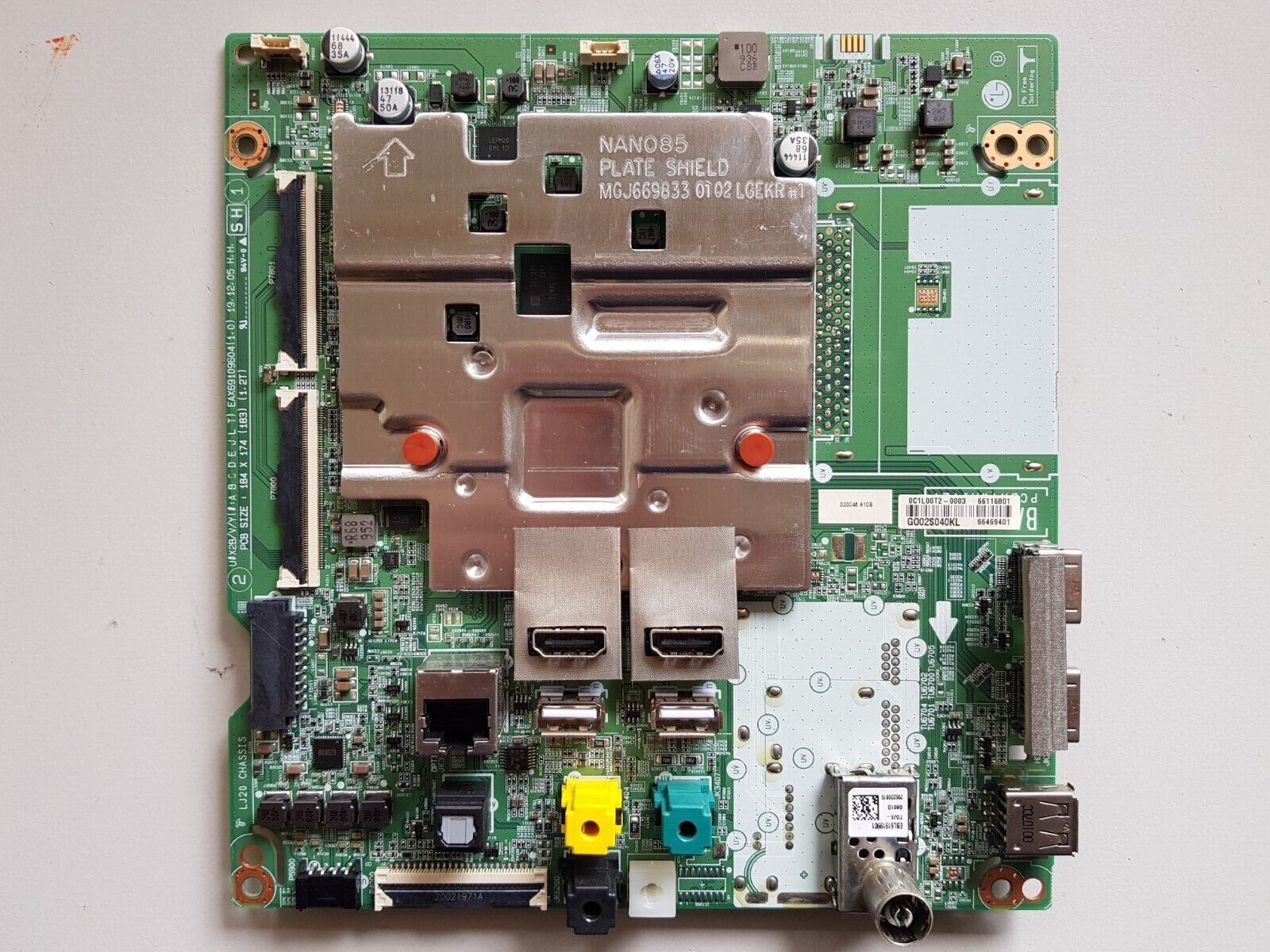 GENUINE LG 65NANO86TNA MAIN BOARD 66116801 66469401 EAX69109604 (1.0)