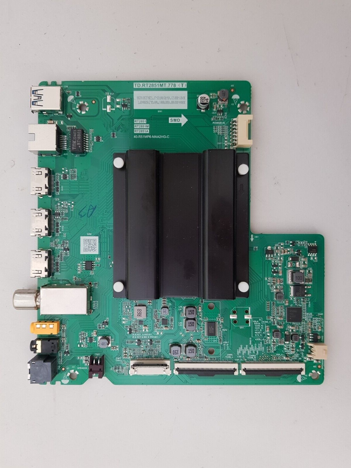 GENUINE TCL 50P735 MAIN BOARD TD.RT2851MT.778 (T) RT2851 40-R51MP6-MAA2HG-C