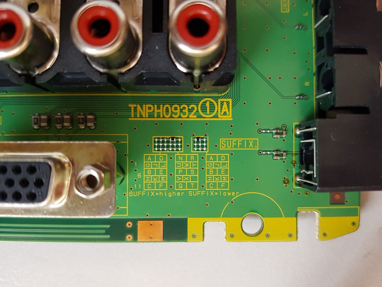 GENUINE PANASONIC THL42E30A TH-L42E30A MAIN BOARD A BOARD TNPH0932 NA (1)(A)