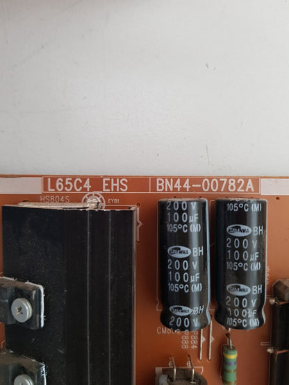 GENUINE SAMSUNG UA65HU7200 POWER SUPPLY BOARD BN44-00782A L65C4_EHS