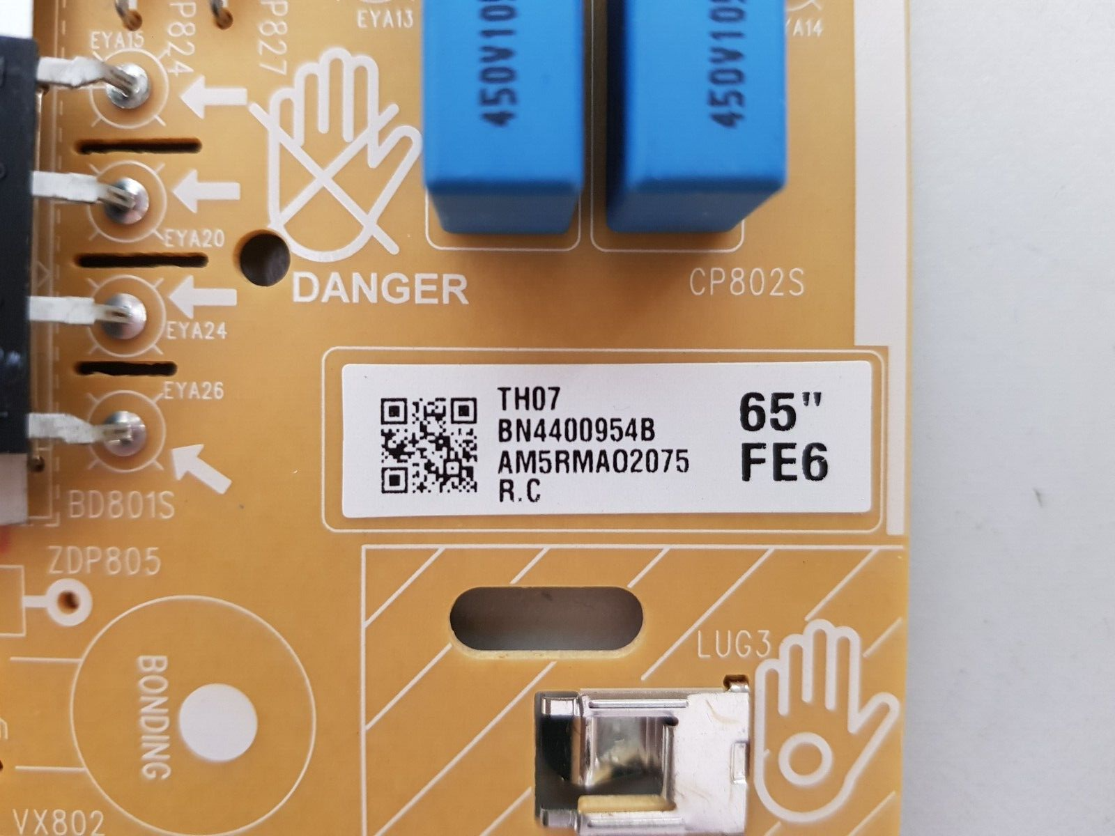 GENUINE SAMSUNG LH65QMREBGCXXY DISPLAY MONITOR POWER SUPPLY BOARD BN44-00954B