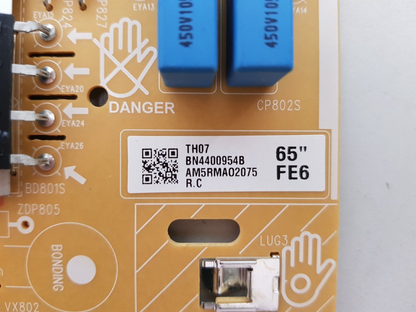 GENUINE SAMSUNG LH65QMREBGCXXY DISPLAY MONITOR POWER SUPPLY BOARD BN44-00954B