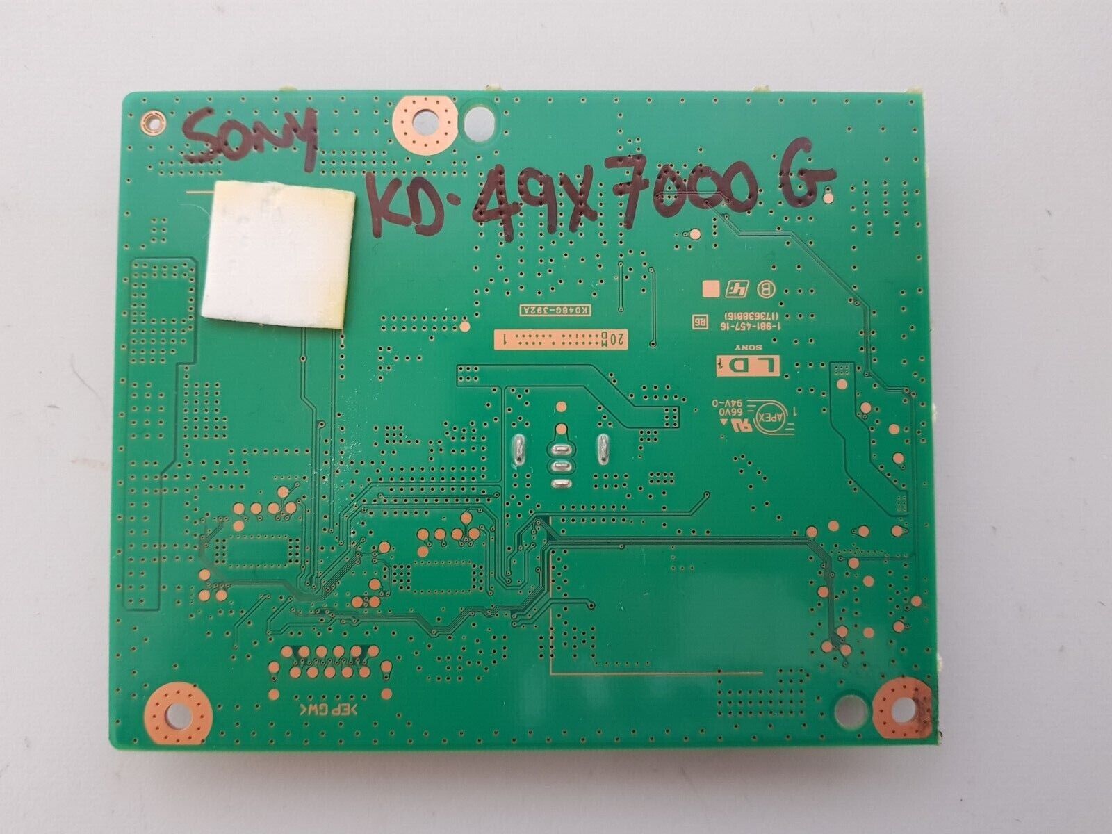 GENUINE SONY KD-49X7000G LD BOARD A2216769C 1-981-457-16