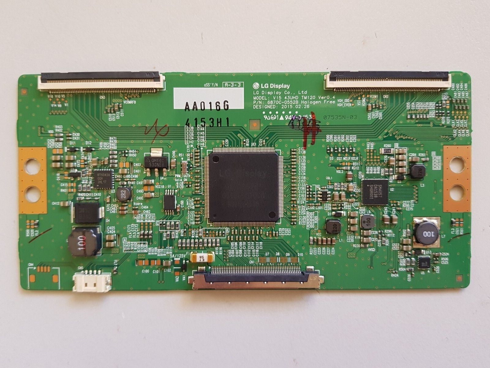 GENUINE LG 43UF680T-TA T-CON BOARD 6870C-0552B 6871L-4153H