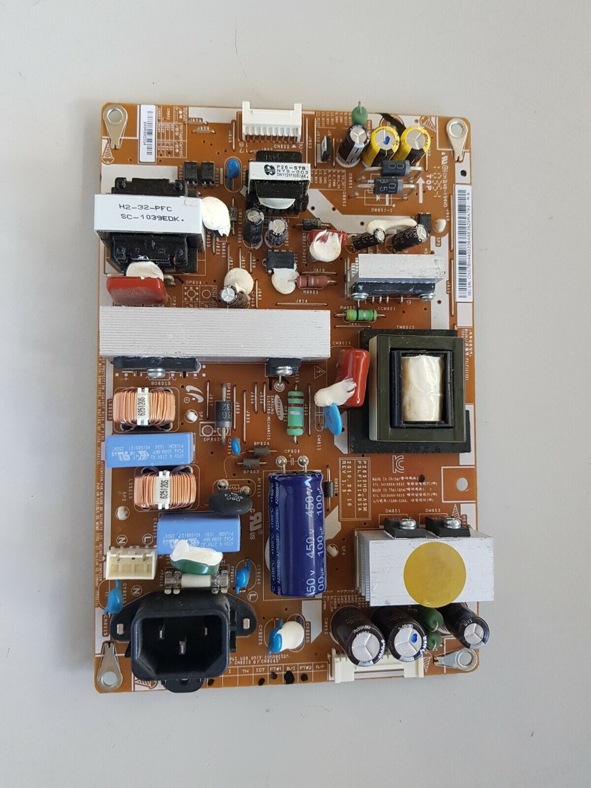 GENUINE SAMSUNG LA32C450 POWER SUPPLY BOARD BN44-00338A P2632HD_ASM PSLF121401A