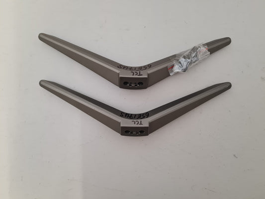 TCL 65E17US L&R FEET & SCREWS