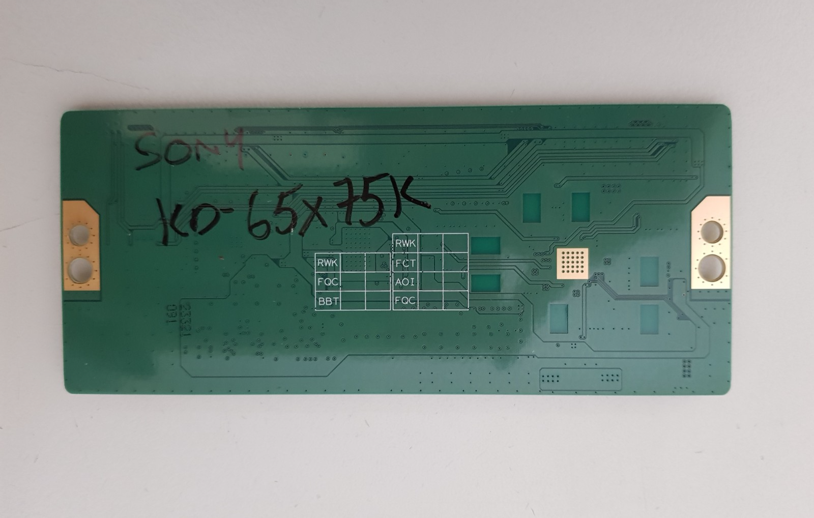 GENUINE SONY KD 65X75K T-CON BOARD HV650QUBN9L 44-9771568A