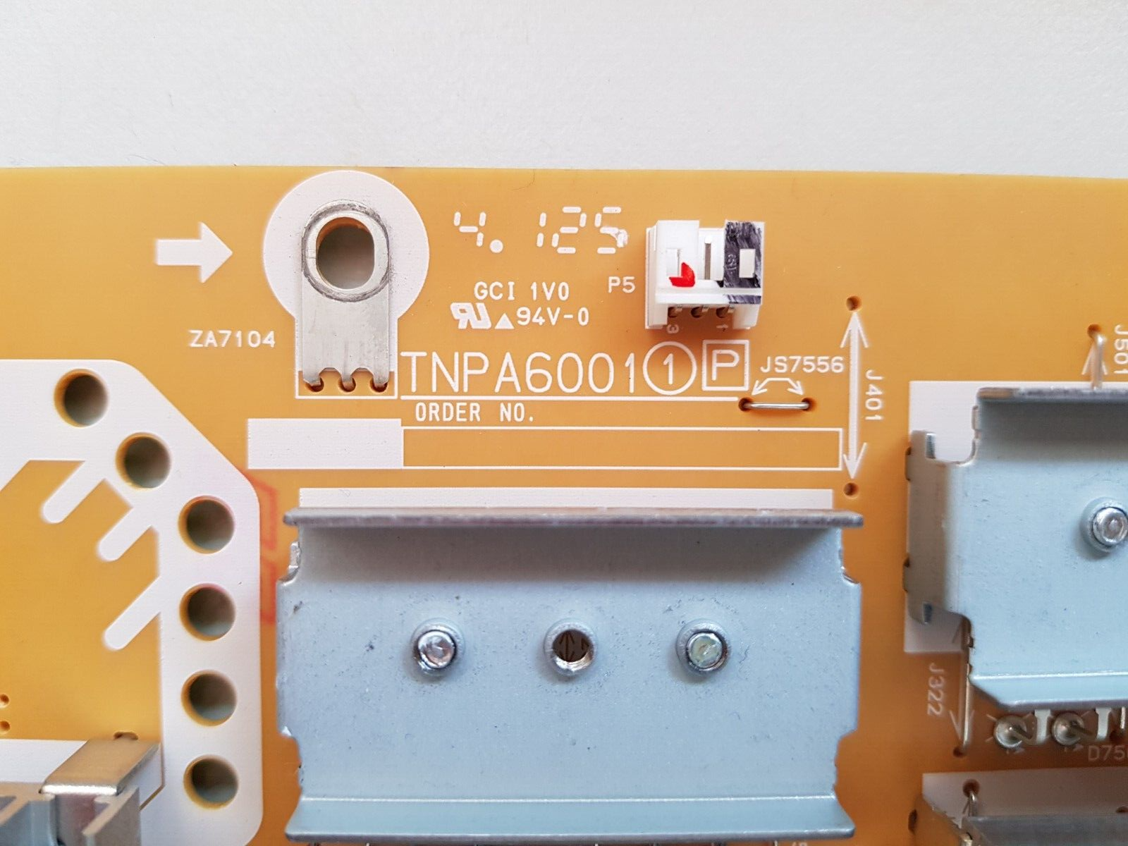 GENUINE PANASONIC TH60AS800A POWER SUPPLY BOARD TNPA6001 (1)[P] TXN/P1UFUA