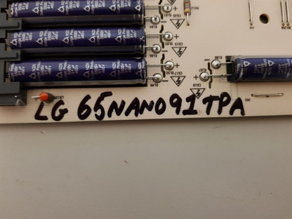 GENUINE LG 65NANO91TPA POWER SUPPLY BOARD LG65L-21SP EAY65894811 REV 1.0