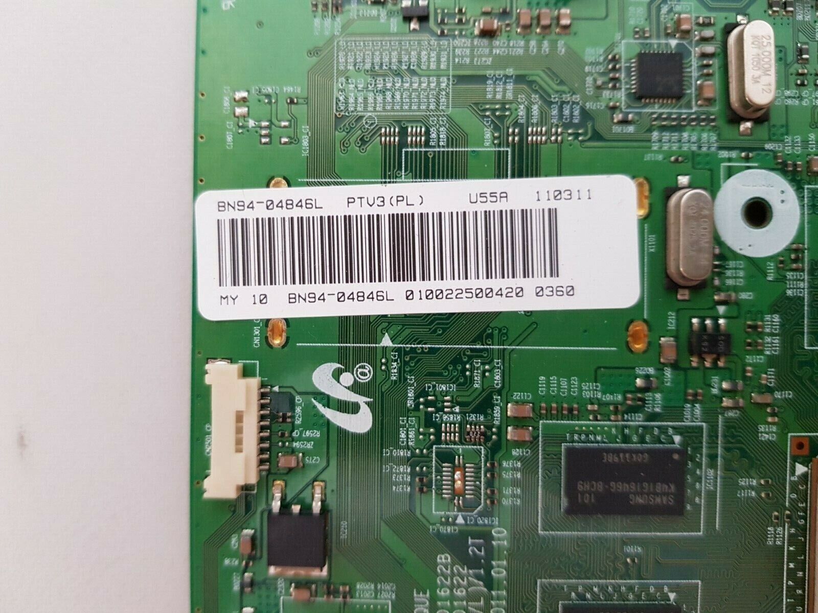 GENUINE SAMSUNG UA55D7000 (VER-HQ01) MAIN BOARD BN94-04846L BN41-01622B 110311