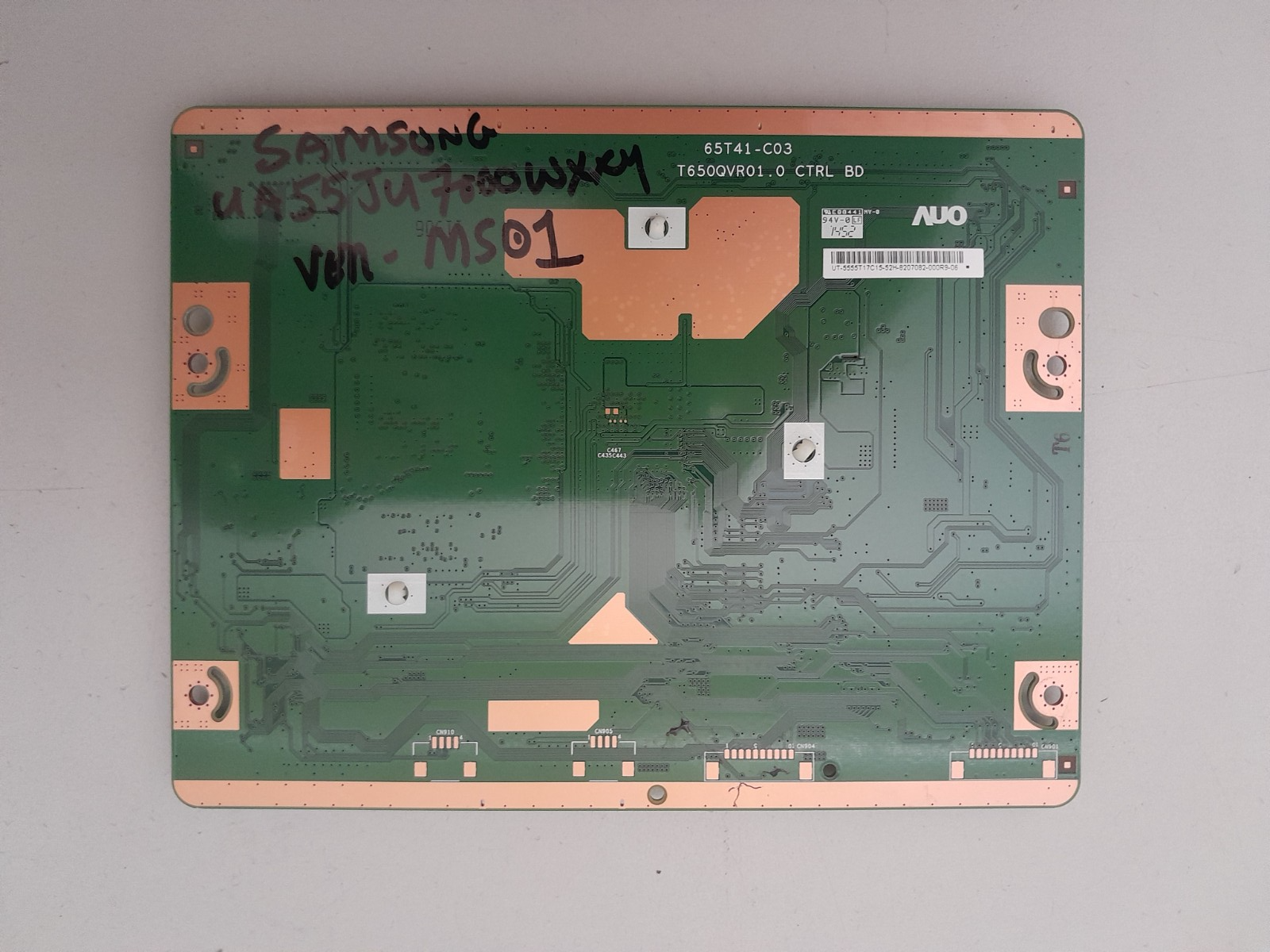 GENUINE SAMSUNG UA55JU7000 WXXY (VER MS01) T-CON BOARD 65T41-C03 5555T17C15