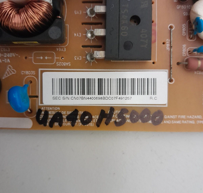 GENUINE SAMSUNG UA40H5000 POWER SUPPLY BOARD BN44-00698B L42SF_EDY