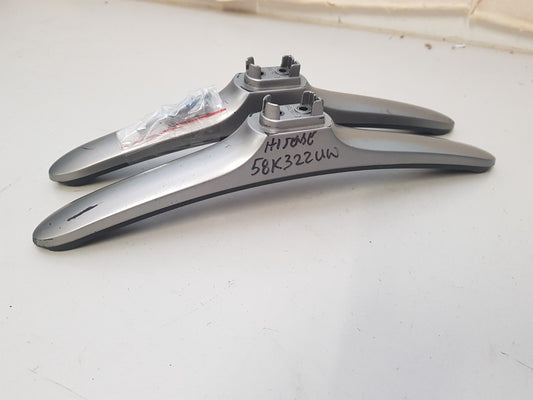 HISENSE 58K322UW L&R FEET & SCREWS