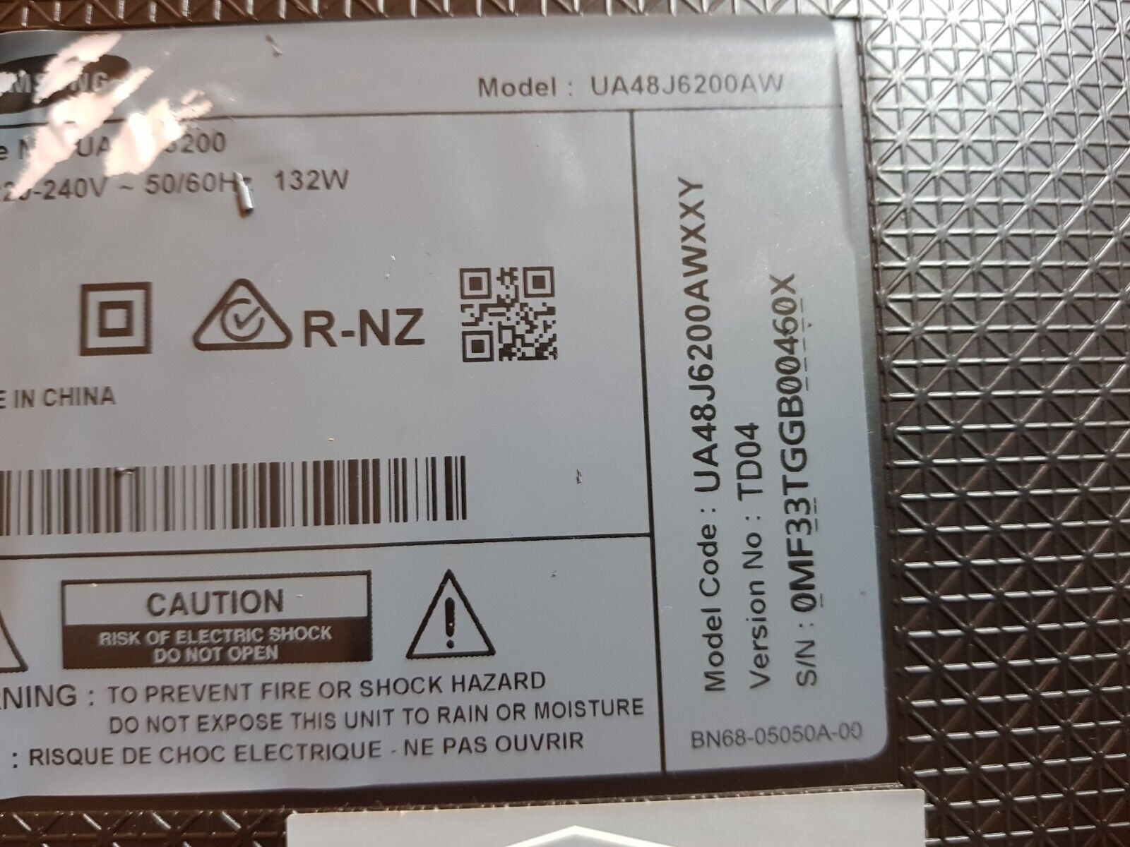 GENUINE SAMSUNG UA48J6200 STAND & SCREWS