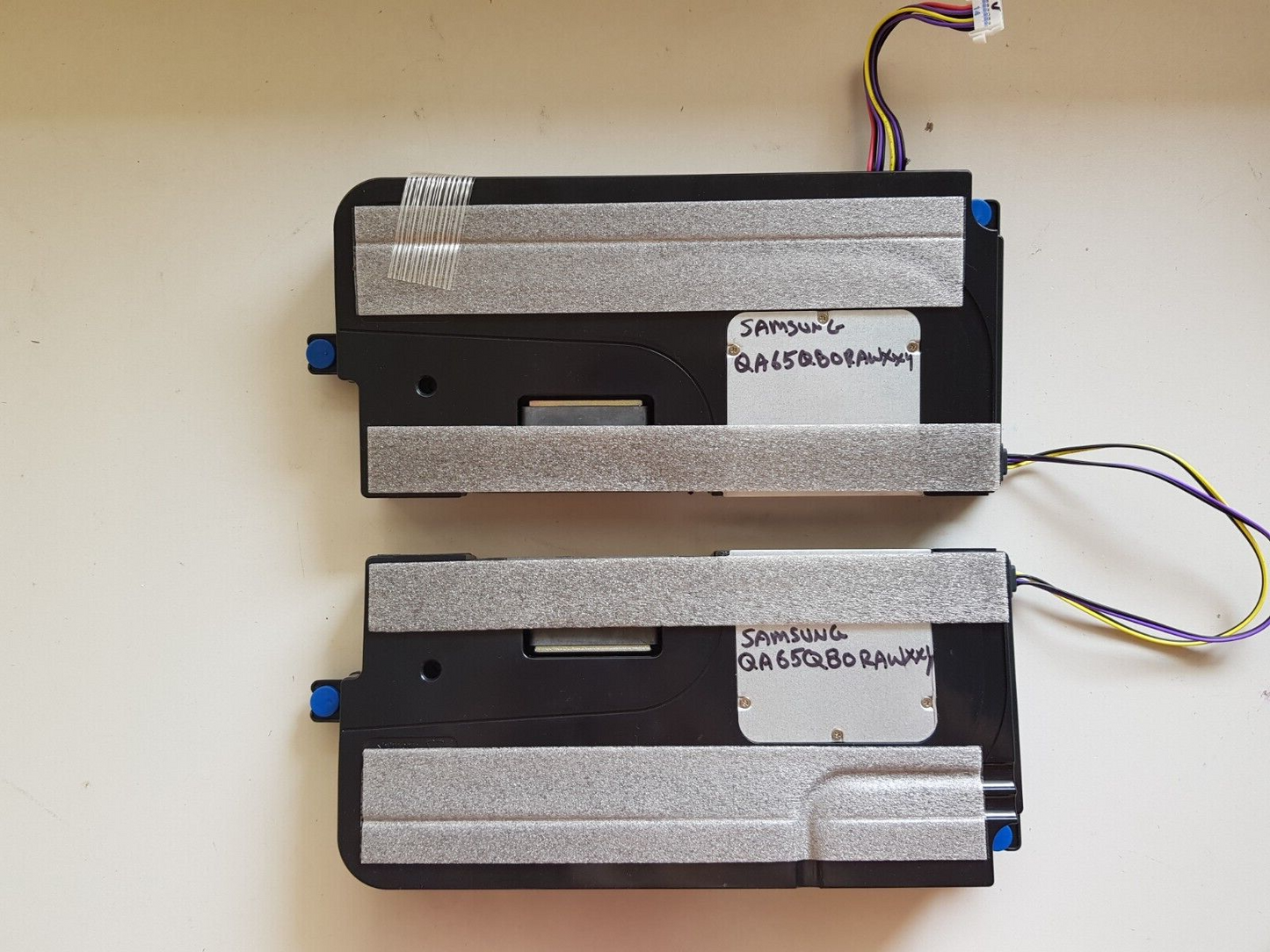 GENUINE SAMSUNG QA65Q80RAWXXY BOTTOM L&R SPEAKERS