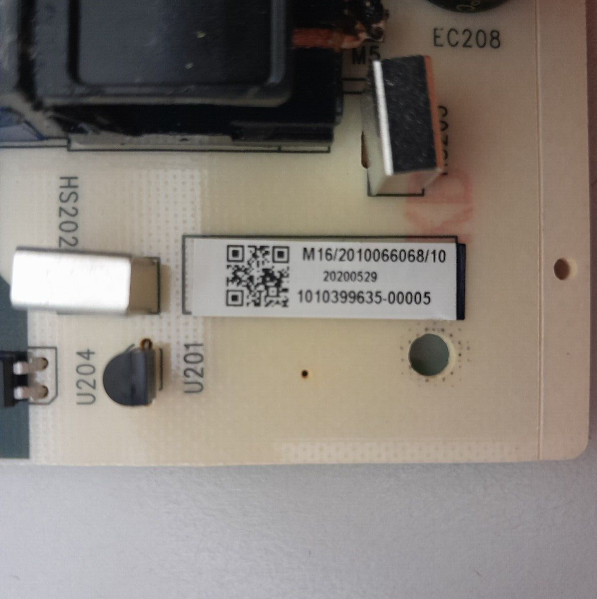 GENUINE HITACHI 55QLEDSM20 POWER SUPPLY BOARD TV6505-ZC02-01