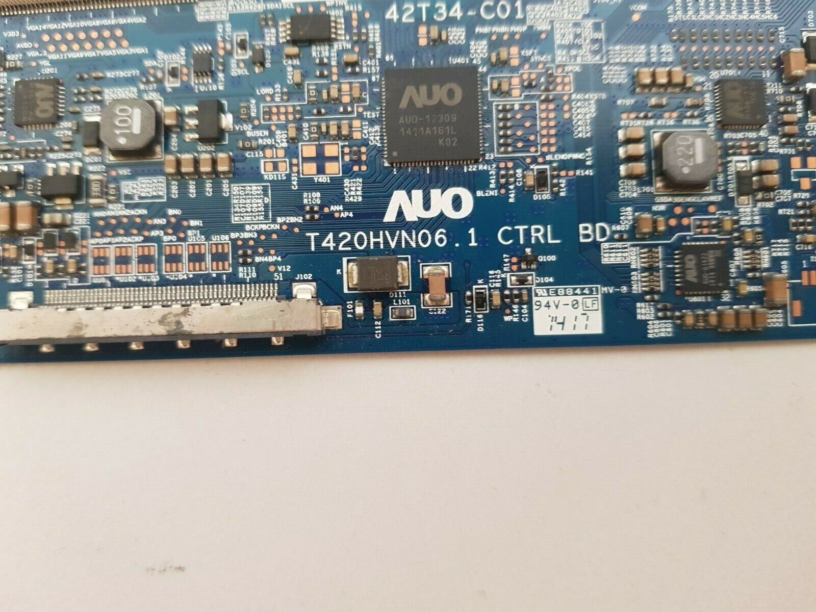 GENUINE LG 42LB585V T-CON BOARD T420HVN06.1 42T34-C01