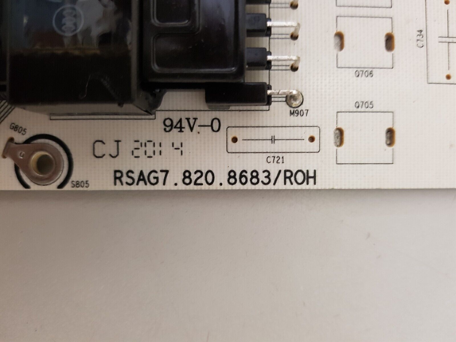 GENUINE HISENSE 75S8 POWER SUPPLY BOARD RSAG7.820.8683 HLL-8683WL