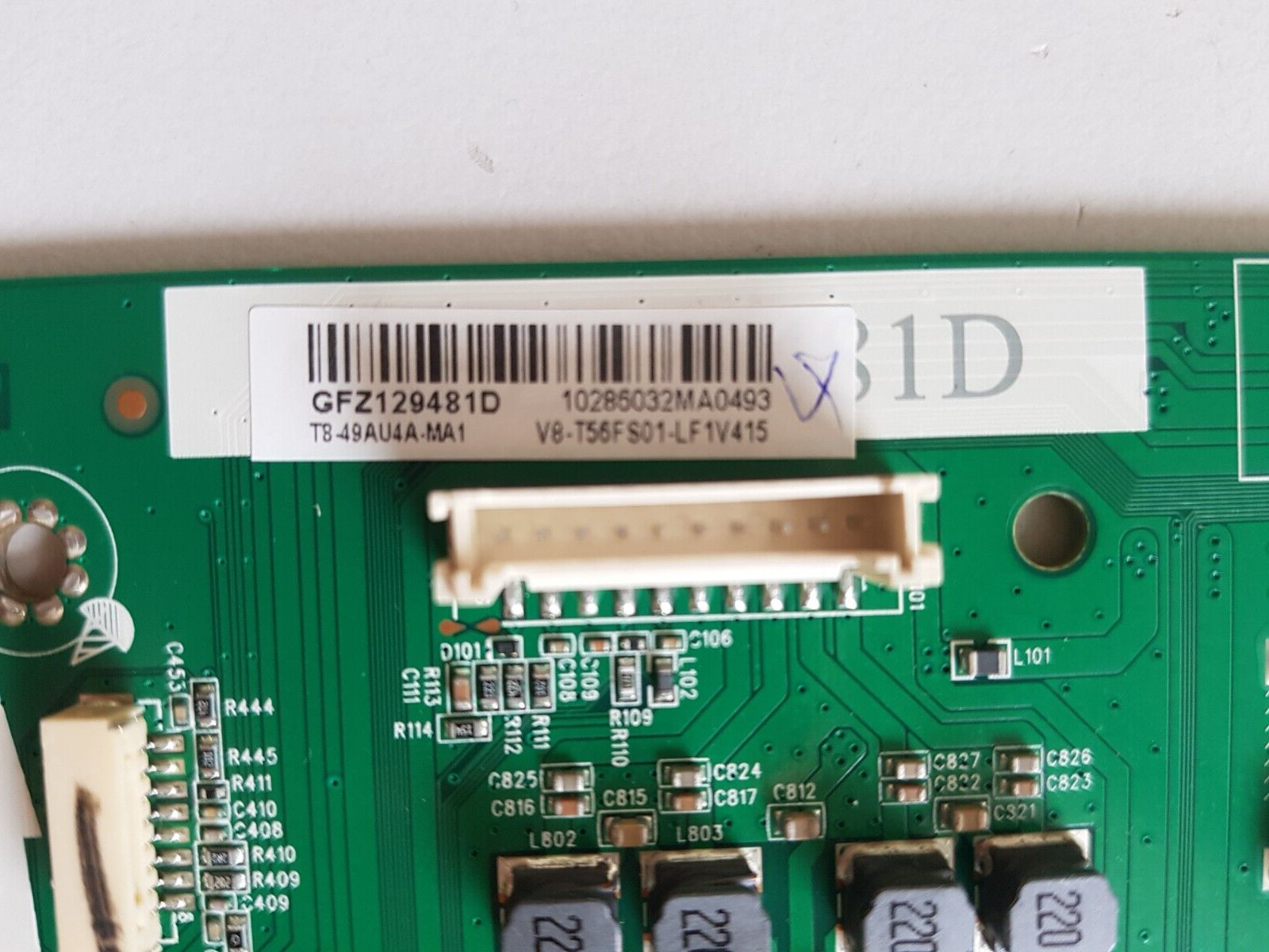GENUINE TCL 49S6000FS MAIN BOARD GFZ129481D 40-MT565S1-MAC2LG