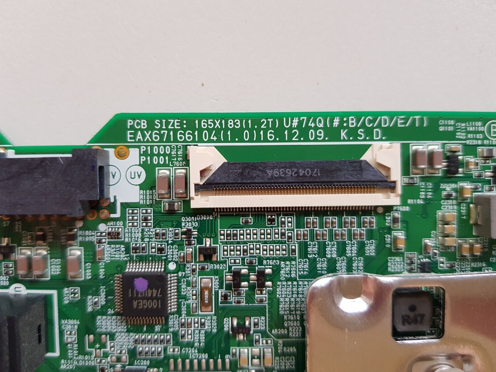 GENUINE LG 65UJ634T MAIN BOARD 64676402 EAX67166104 (1.0)