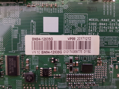 GENUINE SAMSUNG UA55MU9000WXXY (VER FA01) MAIN BOARD BN94-12535G BN41-02570B