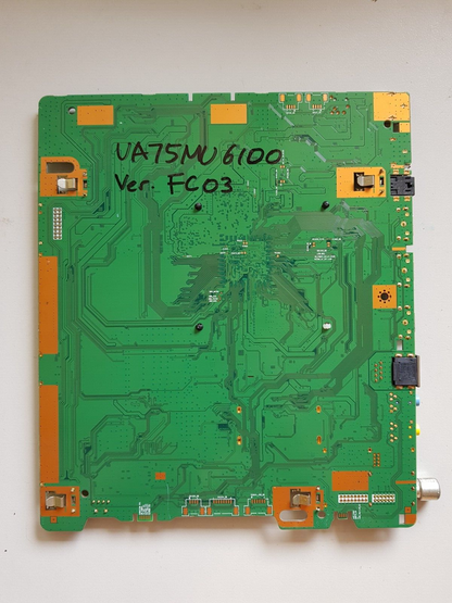 GENUINE SAMSUNG UA75MU6100 VER FC03 MAIN BOARD BN94-12912C BN41-02568B