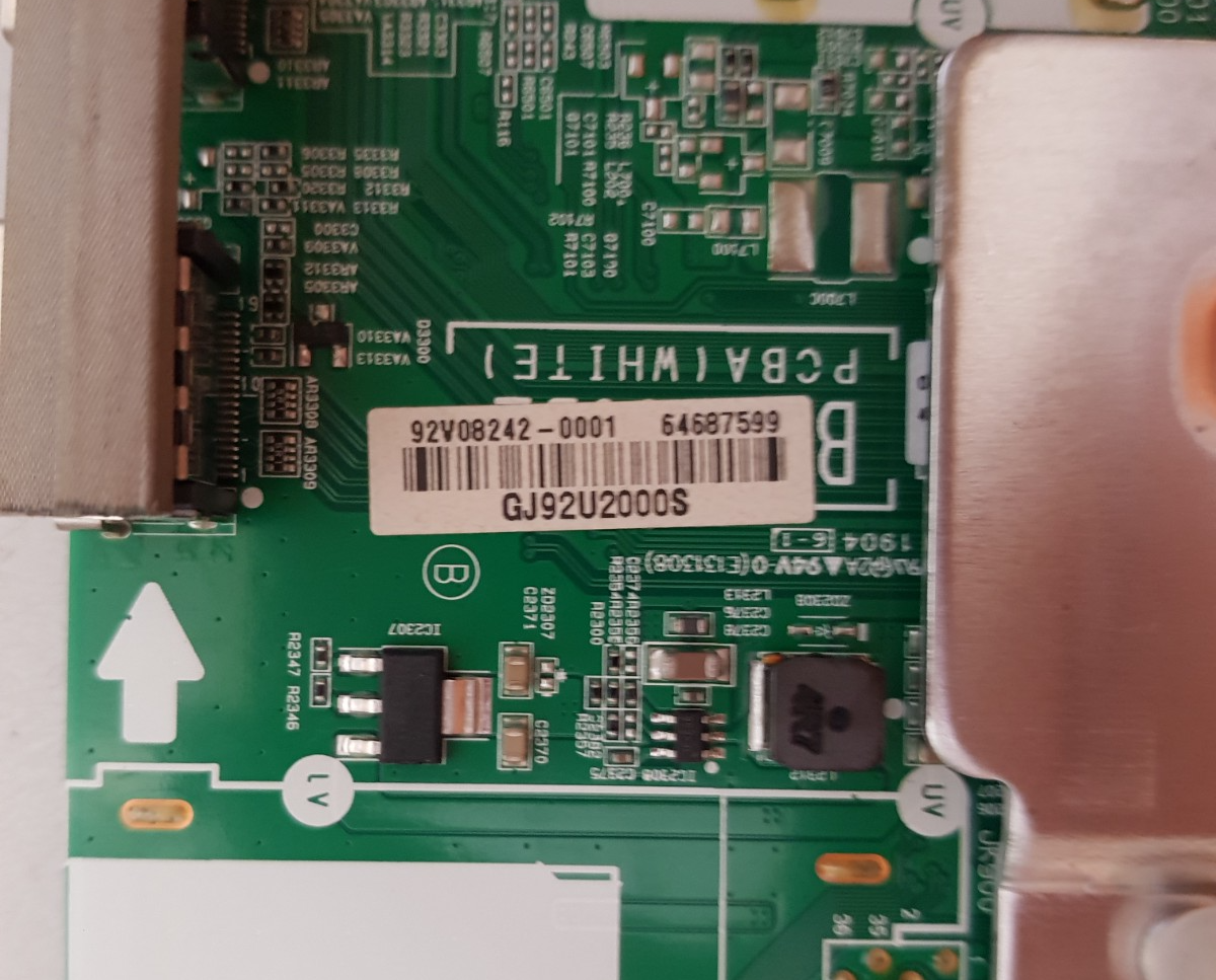 GENUINE LG 55UK7550PTA MAIN BOARD 64687599 EAX67872805 1.1