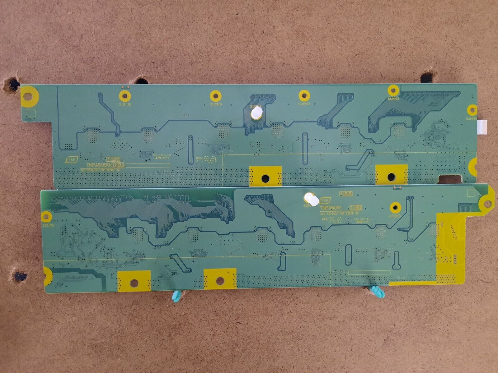 GENUINE PANASONIC THP50V20A Buffer Boards - TNPA5090 (1)(SU) TNPA5091 (1)(SD) 