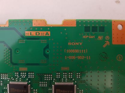 GENUINE SONY XR- 75X90J LED DRIVER BOARD 20LD32A 1-006-902-11 100690111