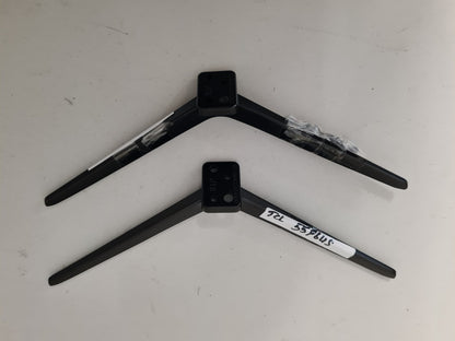 TCL 55P6US L&R FEET & SCREWS