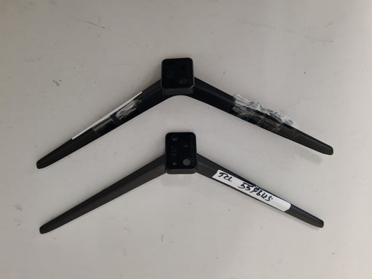 TCL 55P6US L&R FEET & SCREWS