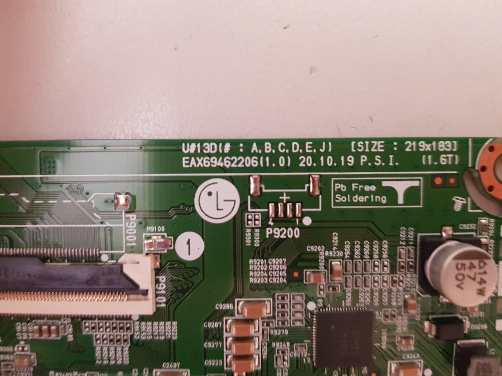 GENUINE LG 75UP8000PTB.AAUFLJD MAIN BOARD 66638002 EAX69462206 (1.0)