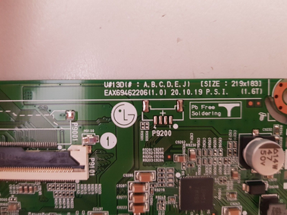 GENUINE LG 75UP8000PTB.AAUFLJD MAIN BOARD 66638002 EAX69462206 (1.0)